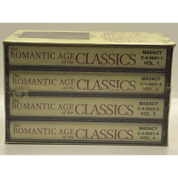 Romantic Age of the Classics : Romantic Age of the Classics 4 Cassettes 1992 New - Picture 2 of 6